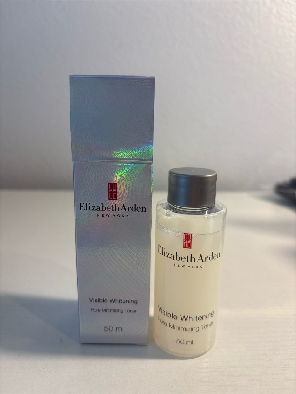Elizabeth Arden Visible Whitening Pore Minimizing Toner 50 ml Travel, New